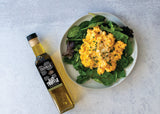 Creamy Parmesan Eggs With Truffled Greens