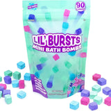Tub Works Lil' Bursts Mini Bath Bombs for Kids, 90-Count