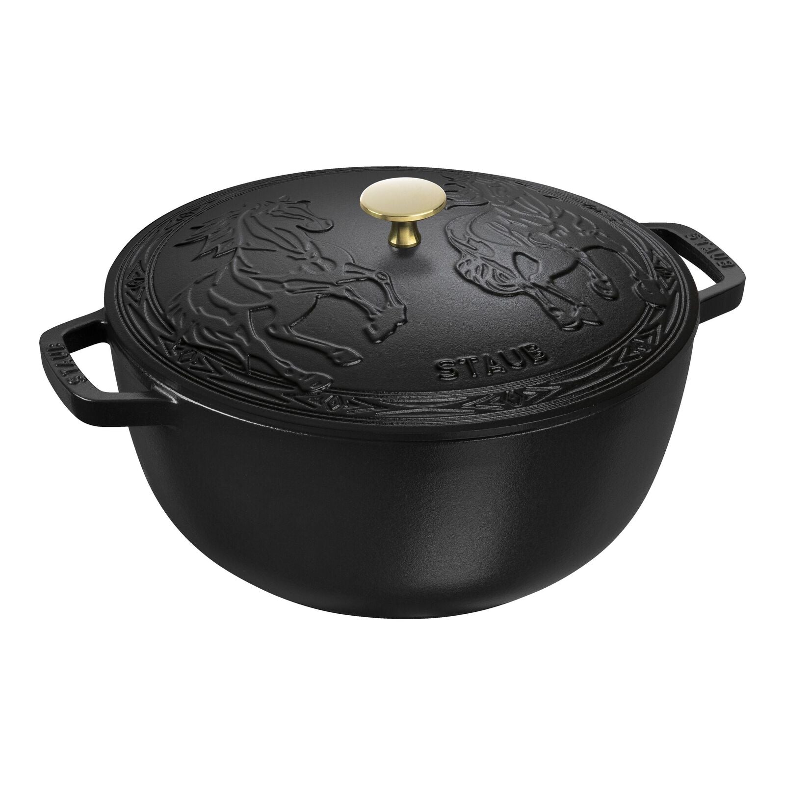 5 qt, Essential French Oven with Horse Lid