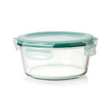 round glass container