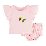 DAISY KNIT PINAFORE SET 3/6