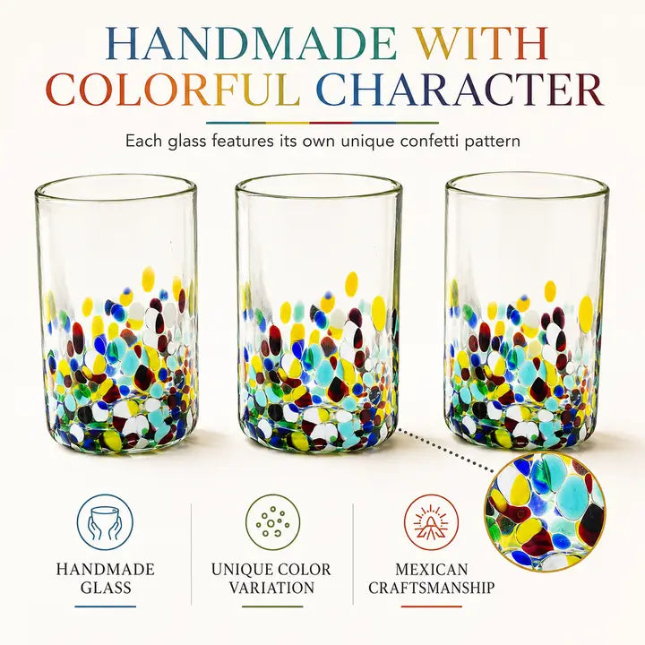 Mexican Hand Blown Glass