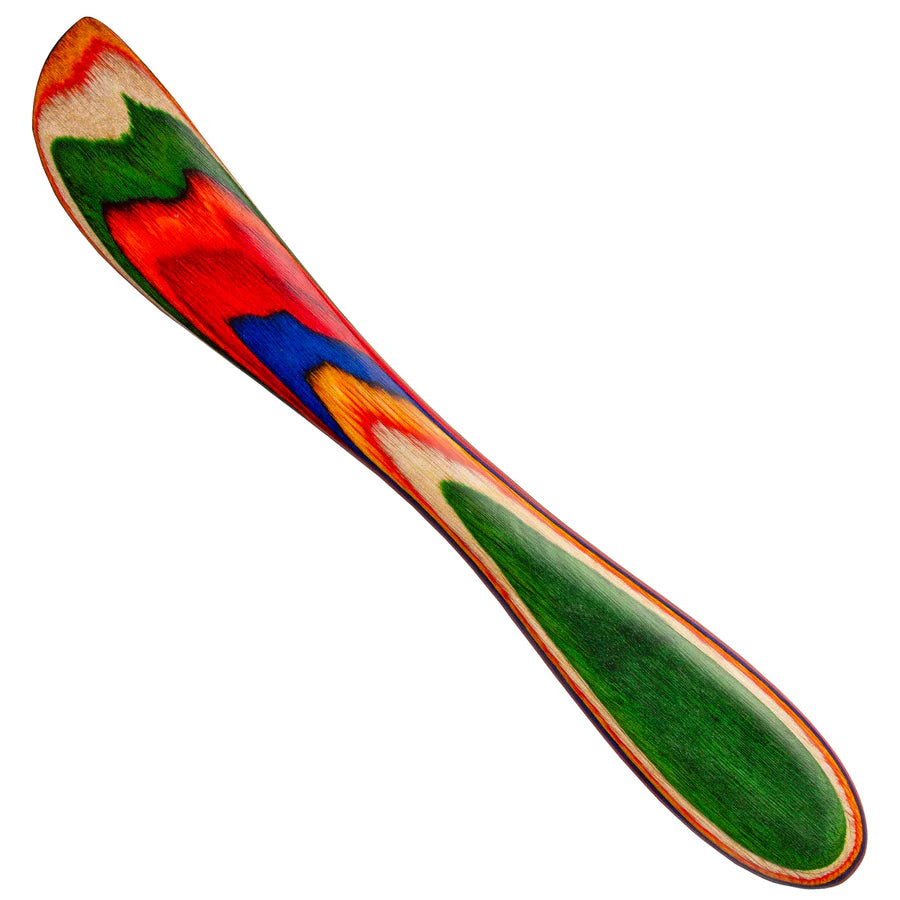 colorgul spreading Knife on white background
