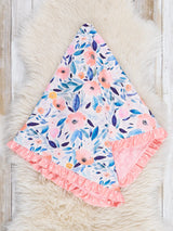 Blushing Susie Minky Blanket