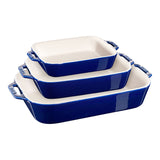 3-pc, Rectangular Baking Dish Set