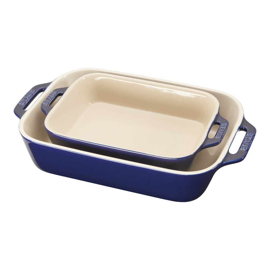 Staub 2-Piece Rectangular Baking Dish Set
