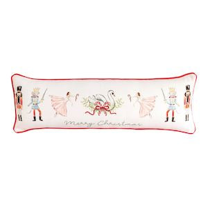 holiday lumbar pillow