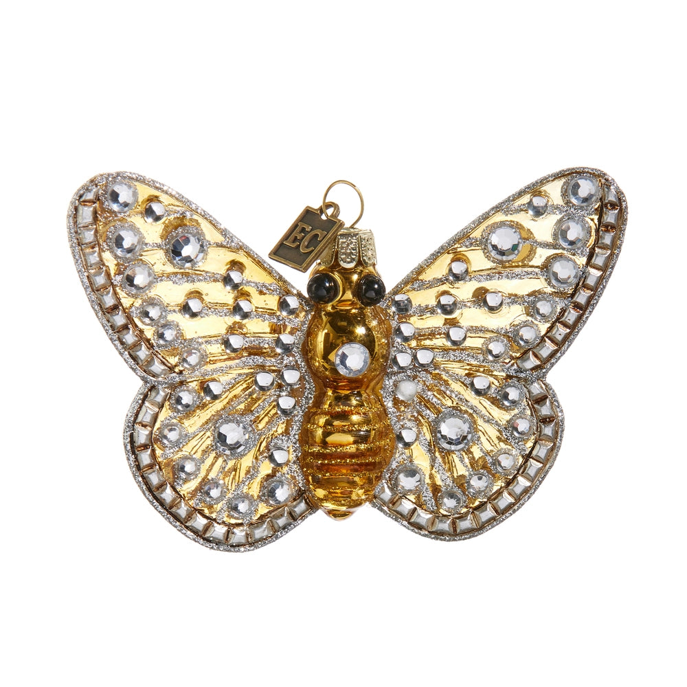 Jeweled Butterfly Ornament