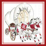 Covered wagon Cocktail Napkin