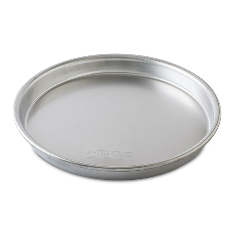 silver round pizza pan 