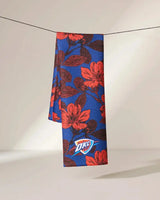 floral tea towel 