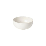 White ceramic bowl on a white background