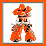 Orange Cowboy Cocktail Napkins