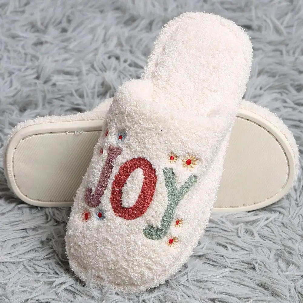 Holiday Joy Slippers