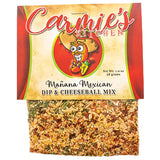 Carmie's Kitchen Manana Mexican Dip & Cheeseball Mix packaging on a white background