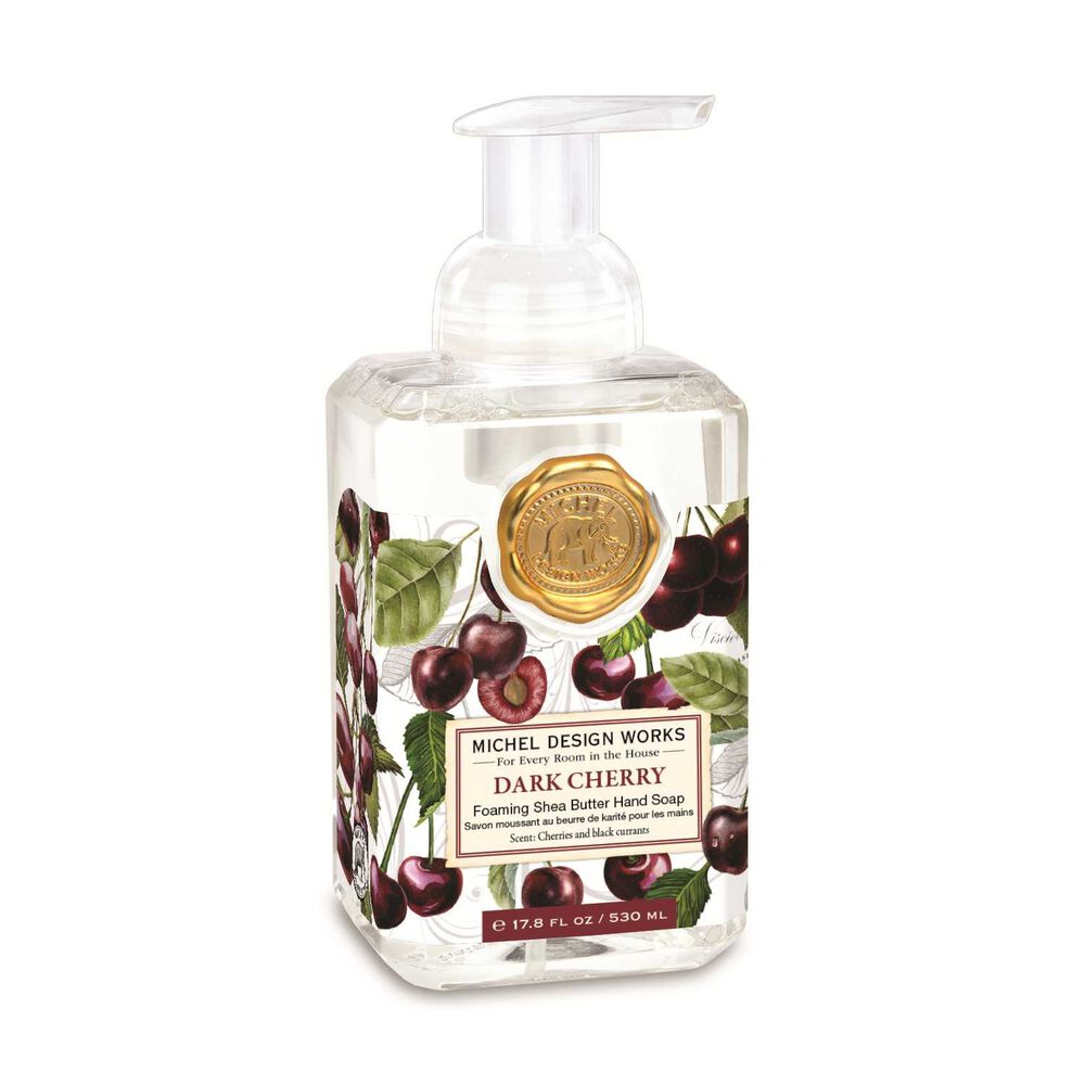 hand soap on a white background