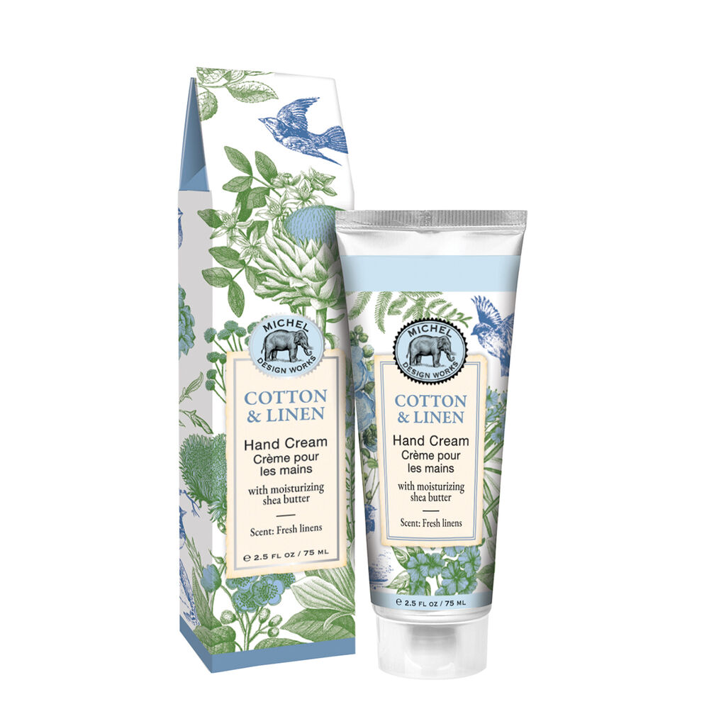 MDW Cotton & Linen Hand Cream 2.5oz