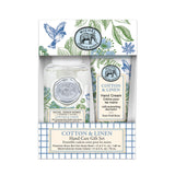 gift set on white background