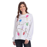 Holiday Sparkle Sweatshirt Adult S/M