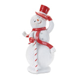 11.5'' Snowman w Candy Cane Asst.