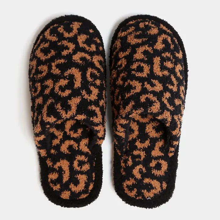 Soft Checkered Slippers