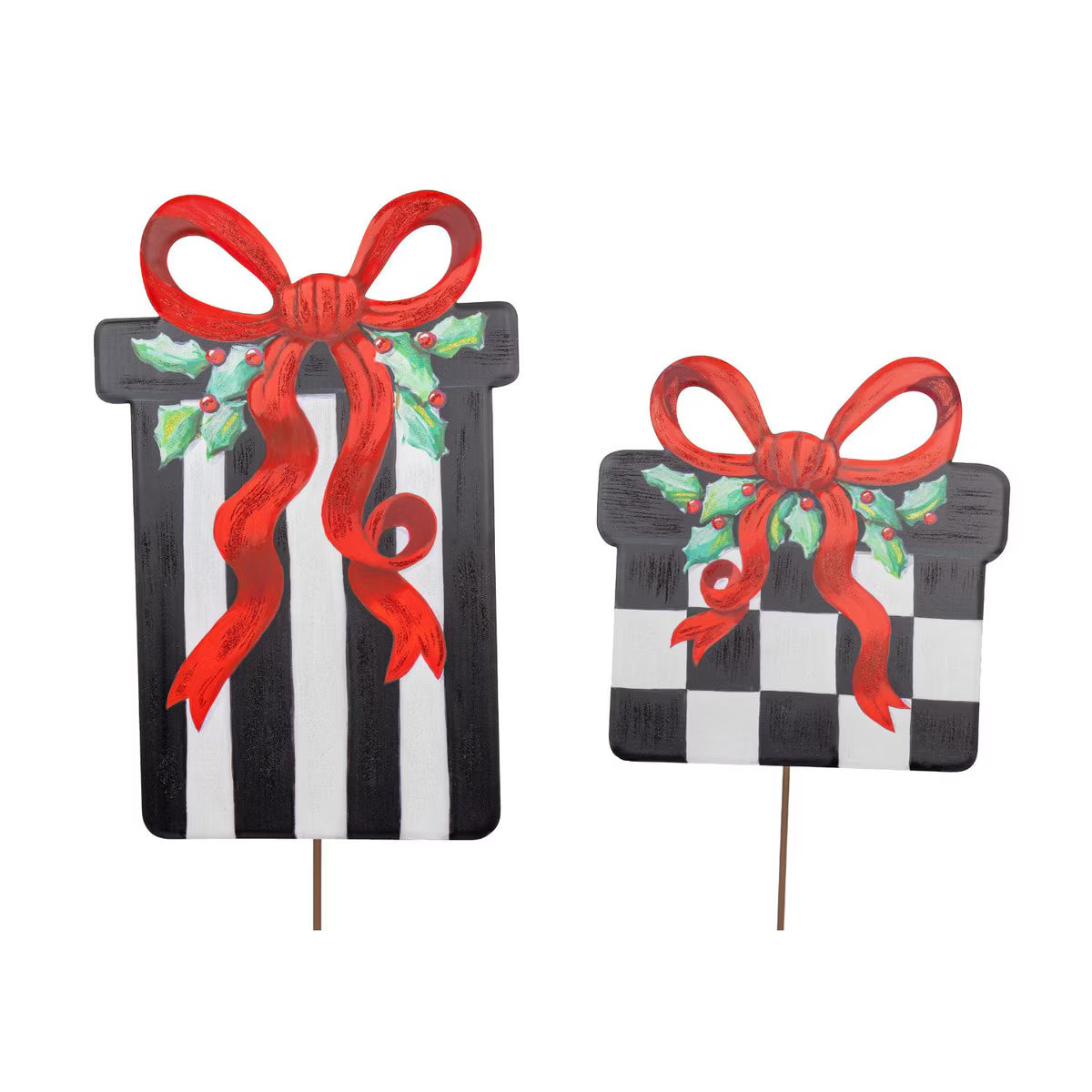 christmas box Stake