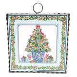 Christmas Tree Metal Artwork 