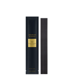 Black and gold Arabian Nights diffuser set on a white background