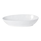 White ceramic bowl on a white background