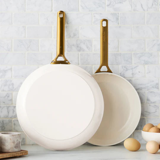 Reserve Ceramic Nonstick 10" and 12" Frypan Set