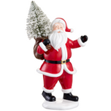 14'' Santa Holding a Tree