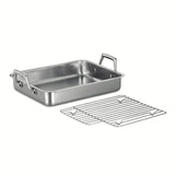 Roasting Pan W Basting Grill