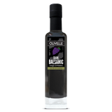 Bottle of Olivelle Dark Balsamic vinegar on a white background