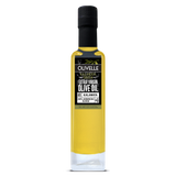 Bottle of Olivelle Kalamata Extra Virgin Olive Oil on a white background
