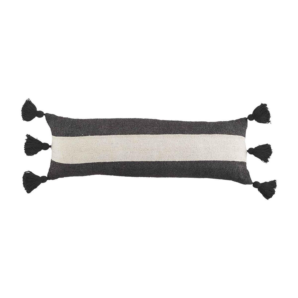 Ponchass Black Stripe Pillow