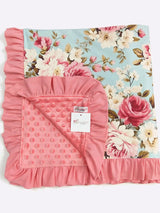 Rosy Aqua Blanket