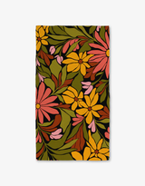 BLACK LUXE TOWEL  BLOOMING