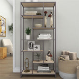 Metal Book Shelf  30X64