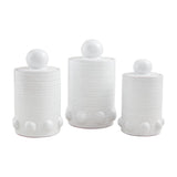 CLASSIC HOME BEADED CANISTERS