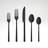 DALLAS FLATWARE SET 20 PC BLACK