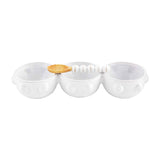 MUD PIE CLASSIC HOME BEADED TRIPLE DIP SET