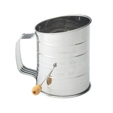 tin can sifter with a handle