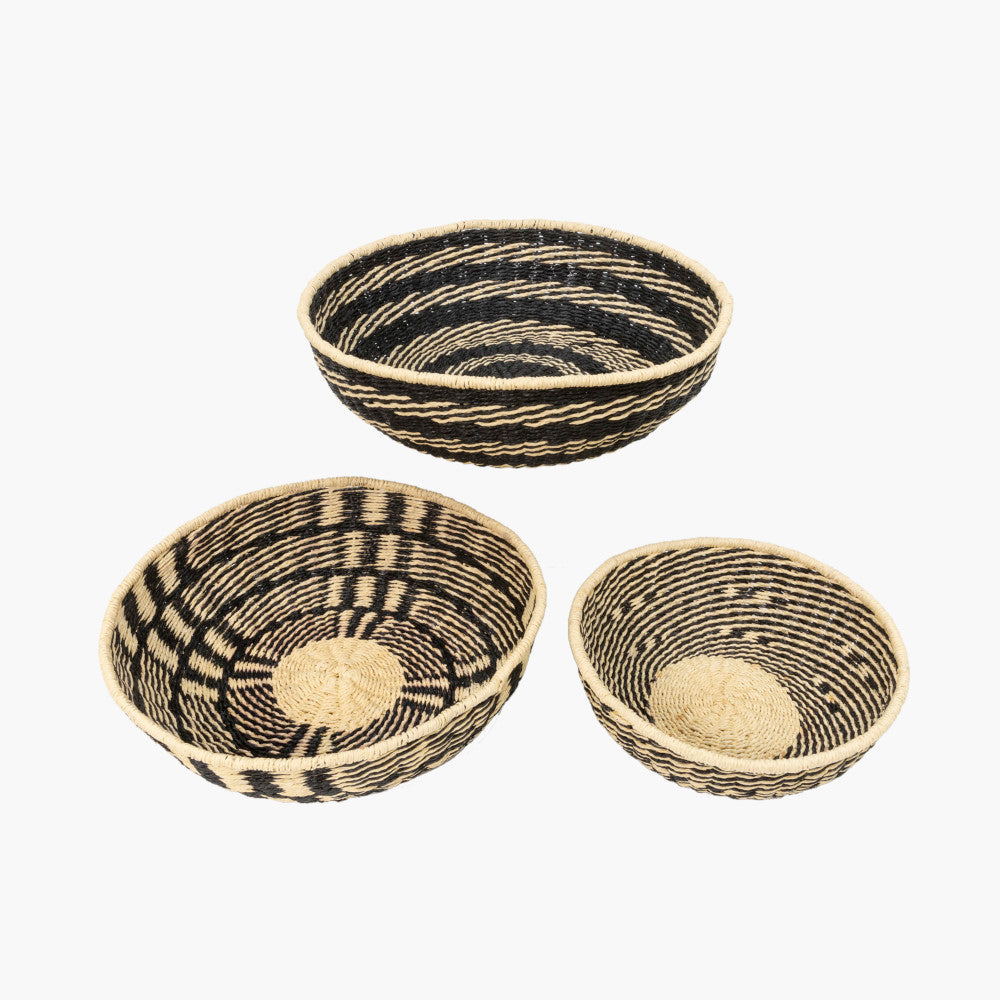 Hand Woven Round Basket