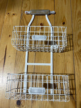 Double Wall Basket W Rolling PIn Decor