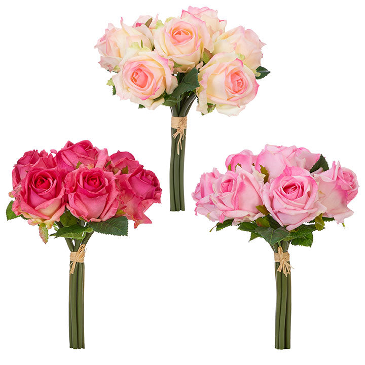 12'' REAL TOUCH ROSE BUNDLE