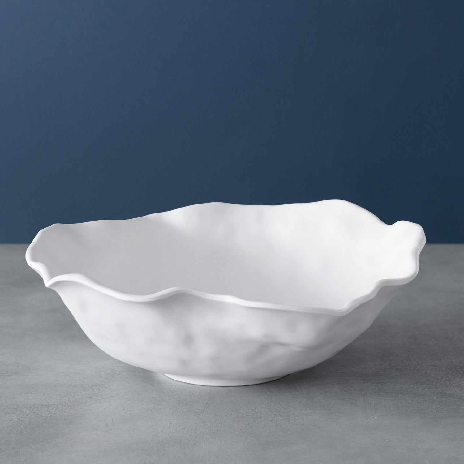White Ripple Bowl 