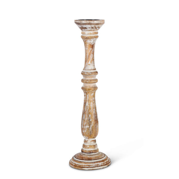 Mango Wood Candleholder