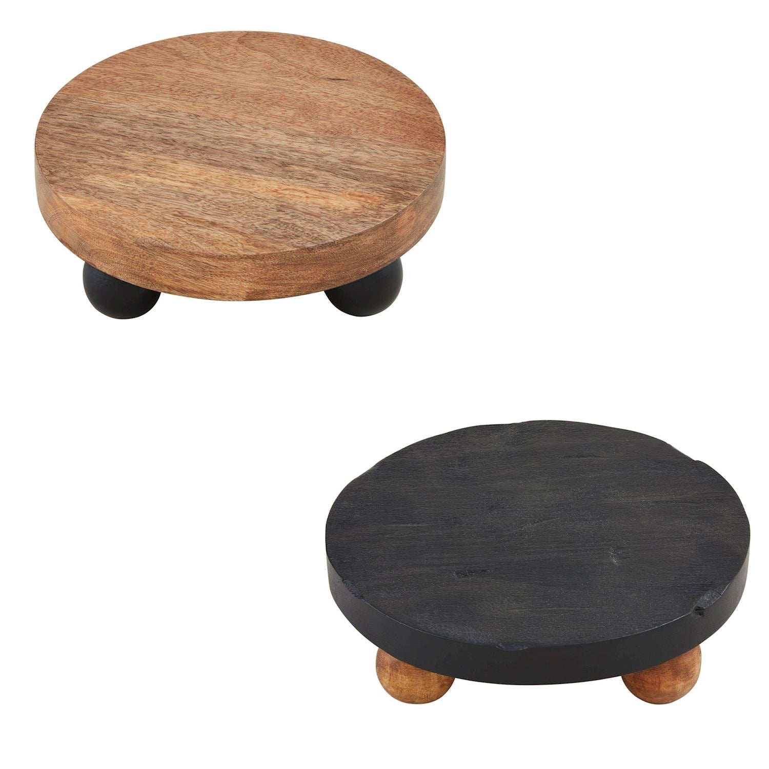 Attick Risers Black Two Toned Riser by Mudpie |The Attic Door – The Attic Door/Bella Vita