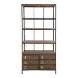 WD SHELF WITH DRAWER,36"W, 78"H UMA