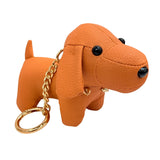 orange dog key chain